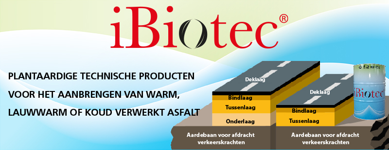 iBiotec SOLVETAL® bitumenoplosmiddel en antikleefmiddelen voor wegasfalt